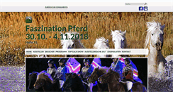 Desktop Screenshot of faszination-pferd.de