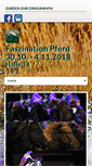 Mobile Screenshot of faszination-pferd.de